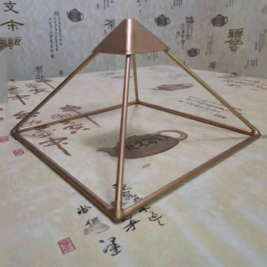 Meditation and Sleeping Aid Purple Copper Pyramid