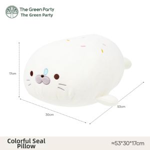 The Green Party | Seal Plush Toy Sleep Companion Birthday Gift