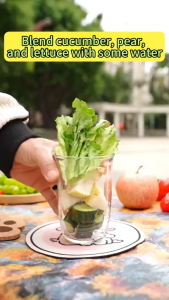 1300ml Portable Juicing Machine - Compact Wireless Electric Blender Cup for Juicing Fruits Vegetables and More