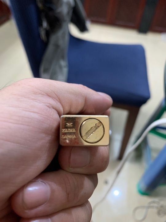 Bật lửa Zaima vàng Hồng của Japan,chưa spa. | Lazada.vn