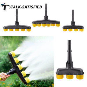 Garden Agriculture 3/4/5/6 Way High Flow Atomizing Nozzle 1" 1.2" Garden Lawn Sprinkler Farm Irrigation Spray Adjustable Nozzle