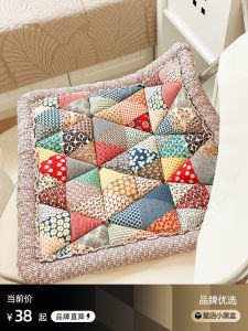 Manyue Home All Cotton Pure Cotton Thickened Fall and Winter Steamed Bread Cushion Student Seat Cushion Office Non Slip Bench Cushion