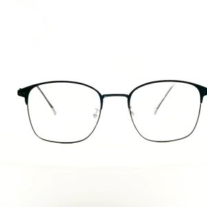 Kacamata lensa photocromic anti radiasi wanita pria bingkai Titanium komputer Anti UV fotocromic