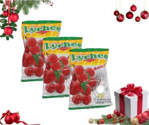Jelliyum Lychee Healthy Snack 12s  Bundle of 3 Packs