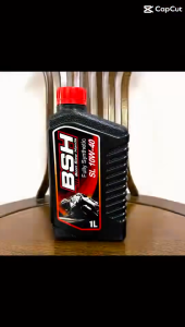 BSH BOON SIEW HONDA ENGINE OIL FULLY SYNTHETIC 10W40 FOR ALL MOTORCYCLE RS150 WAVE RSX LC135 Y15 WITH STP OIL TREATMENT