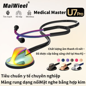 Ống Nghe Tim Mạch Chuyên Nghiệp MaiWieel U7Pro Một Đầu Siêu Nhạy Âm Siêu Nhẹ Cho Bác Sĩ Y Tá Sinh Viên