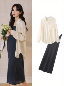MIDULI | New Summer Maternity Dress Light & Plus Size Sleeveless Dress