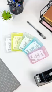 Esco ID Card Holder - Tempat Kartu PP Vertikal 53 x 85 mm (DX-814-ESW)