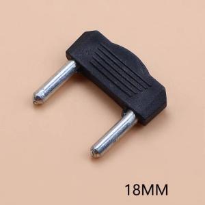 (.) 10Pcs 14mm 18mm Pitch Connecto Plug Audio Video Terminal Block Banana Plug 3mm Needle Short-circuit Plugs