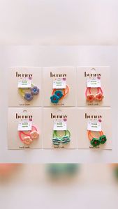 Childrens Spring New Bright Spotted Flower Fluorescent Hair Loop Headband