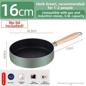 Non-stick Breakfast Frying Pan For Home Dorm Use Small Size