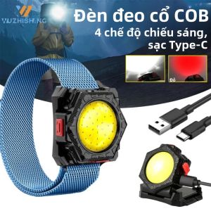 Đèn LED Cầm Tay Mini USB Có Thể Sạc Lại Đèn Đồng Hồ Thể Thao Ngoài Trời Đèn Pin Chạy Bộ Đèn Pin Chống Nước Với Chế Độ Điều Chỉnh