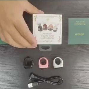 BI Tasbih Cincin Digital Led Zikr Ring Smart Ring Tasbih R1076