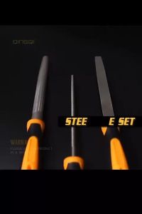 DINGQI Kikir Set Besi Steel File Set 64006