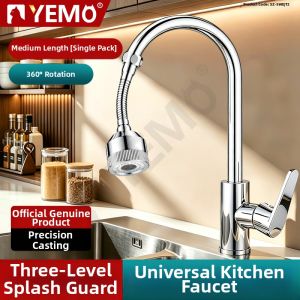 YEMO | Splash Proof Pressure Boost 360 Degree Rotating Water Tap Aerator