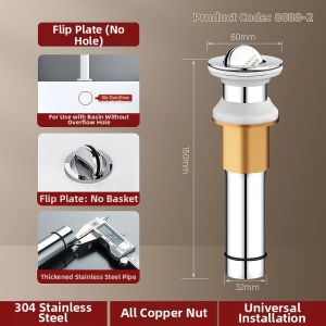 TAOSHI | Anti-Odor Drainage Pipe and Fittings Set