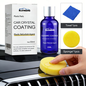 Car Plastic Restorer Back To Black Gloss Plastic Renovator Lasting Coating Leather Restore Auto Polish Cleaning Products