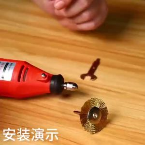 Set 24 đầu mài + đánh bóng bằng thép không gỉ và đồng thau.