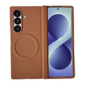 LS | Hinge Protection Magnetic Phone Case For Samsung Galaxy Z Fold 8 Ultra Z Fold 7 6 5 Magsafe Cover No Screen Protector Film Fold6