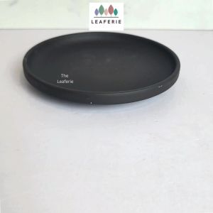 The Leaferie Zisha Large plant pots Trays (3 colours) . Bonsai flowerpot base. flowerpots plate .Purple Sand tray