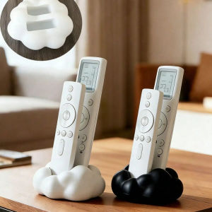 Cloud Shaped TV Remote Control Storage Rack Remote Control Storage Holder 3D Printed Cloud Organizer Home Desktop Decoration