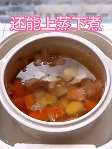 【Ready Stock】5 to 6 People 4.5L Electric Stew Pot 24H Reservation Baby Porridge Cooker Slow Cooker Ceramic Pot Ceramic