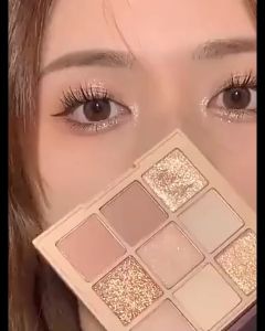 [MALAYSIA READY STOCK] 9in1 DIKALU DANLINI Diamond Glitter Eyeshadow Sparkling Shimmer