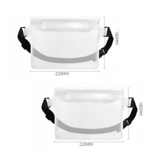 Waterproof Fanny Pack Waist Pouch Triple Zip Dry Bag Phone Passport Holder Beach Swim Kayak Water Sports Cruise Essentials 2026