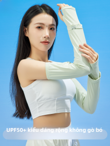 MiiOW | Tay lụa băng chống nắng cho nữ mùa hè 2025 Tay lụa băng chạy bộ đạp xe chống tia UV Tay bảo vệ cánh tay chống nắng Tay lụa băng thể thao mùa hè Tay lụa băng chống nắng cho nữ