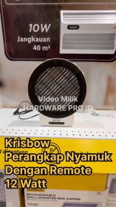Krisbow Mosquito Killer Perangkap Nyamuk Dengan Remote 12 Watt Bergaransi Resmi