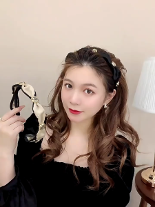 Camellia Headband 🎀 复古风山茶花发箍 Cekak Rambut Gelang Kepala Aksesori Rambut Vintage Flower Hairband Hair Accessories Female