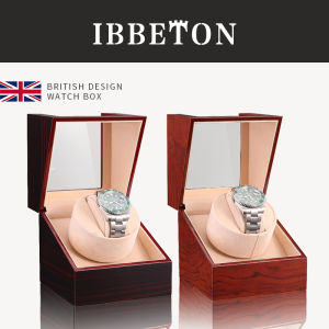 IBBETON British Imported Watch Winder Mechanical Watch Watch Box Storage Box Rocker Rotary Placer Piano Lacquer 5-Stop Mode Single Watch Craftsman Design Watch Box
