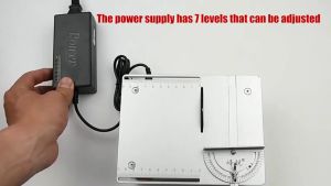 มินิสก์ท็อปเลื่อยไฟฟ้าขนาดเล็กสก์ท็อปเลื่อยไฟฟ้าบ้าน DIY PCB รุ่นตัดงานไม้