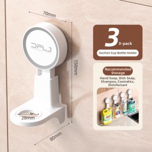 youqin | Wall-mounted Bottle Organizer No Drilling Required
