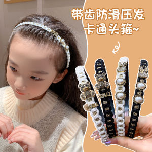 Adorable Rabbit Hairband Childrens Headwear Anti-Slip Hair Accessories Korean Style Baby Girl Hair Clip Hairband for Kids