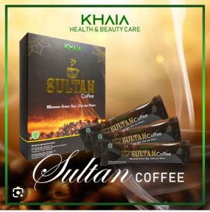 Khaia Sultan Coffee original 1 sachet 25 gr rendah gula