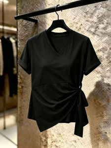 SHUAIYUE | Áo Blouse Dáng Giản Diện Hè Cho Phụ Nữ