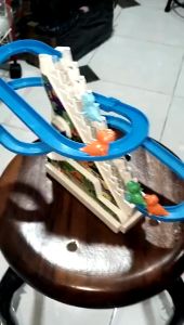 Mainan Dinosaurus Park Speed Slide Terbaru Terdapat 4Pcs Dino Yang Lucu RKC 10053 4 | Mainan Edukatif Anak Murah Berkualitas Menggunakan Baterai Bisa Bergerak Music Dan Lampu | Mainan Tangga Sirkuit Karakter Dino