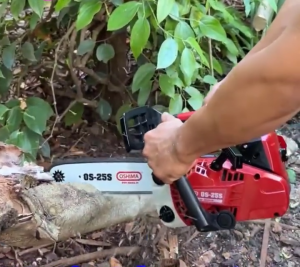 Cưa xích 2 Thì mini OSHIMA OS-25S lam dài 30cm.Xích 3/8" 44 Mắc Đôi. BH 6T