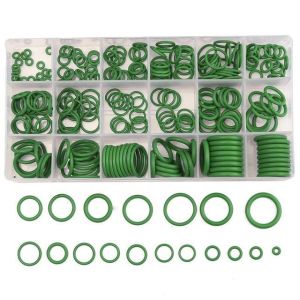 270Pcs 18 Sizes Universal Car Air Conditioning O Rings Car Auto Repair Tools Rubber Air Conditioning Refrigerant Ring Set