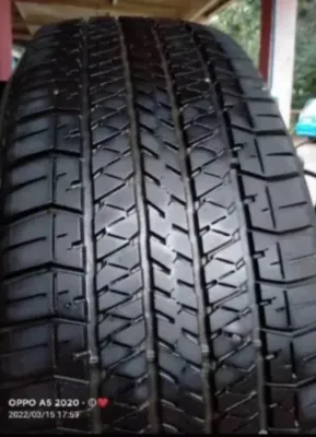 ban mobil second ring 17 ukuran 265/65 R17 merek bridgestone mobil fortuner
