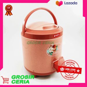 HARGA DISKON !! Termos Air Panas & Dingin Lion Star Sahara Drink Jar 3liter /Dispenser Minum Cooler