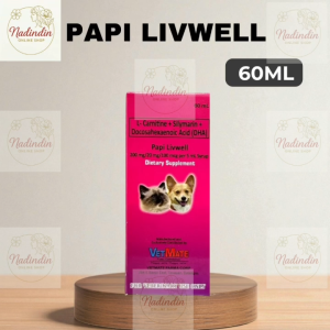 PAPI Livwell (Dietary Herbal Supplement 60ML) (For Animal Use Only)
