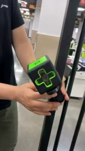 Laser Level Rechargeable Vertikal Horizontal Sinar Hijau