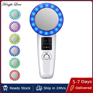 Hengfa Lina 6 In 1 Ultrasound Cavitation Anti-Cellulite Body Slimming Massager EMS Fat Burner Machine Galvanic Infrared Weight Lose Therapy