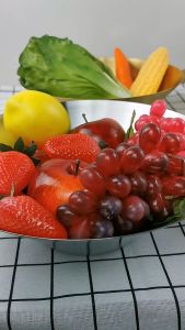 Korean Style Stainless Steel Dinner Plate Golden Round Fruit Pasta Household Dish Plate Restaurant Salad Noodle Plate