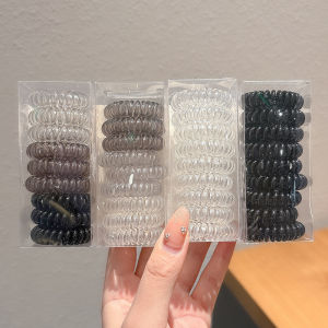 High Elasticity Durable Telephone Line Hair Ties Womens New 2025 Fashionable Hair Bands Head Ropes Hair Accessories