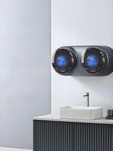 WANMI | Wall-Mounted Mini Dual-Tub Laundry Machine