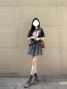 Váy Ngắn Họa Tiết Hoa Cạp Cao Thời Trang Mùa Hè Cho Nữ Váy Chữ a Ngắn Không Tay Váy Ngắn Mùa Hè Phong Cách Pháp Thiết Kế Thanh Lịch