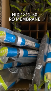 HID 50gpd RO Membrane 1812 50 GPD Reverse Osmosis Water Filter Universal Compatible Replacement Membrane Water Filtration System Reduce Bacteria Fits Residential Household Home
